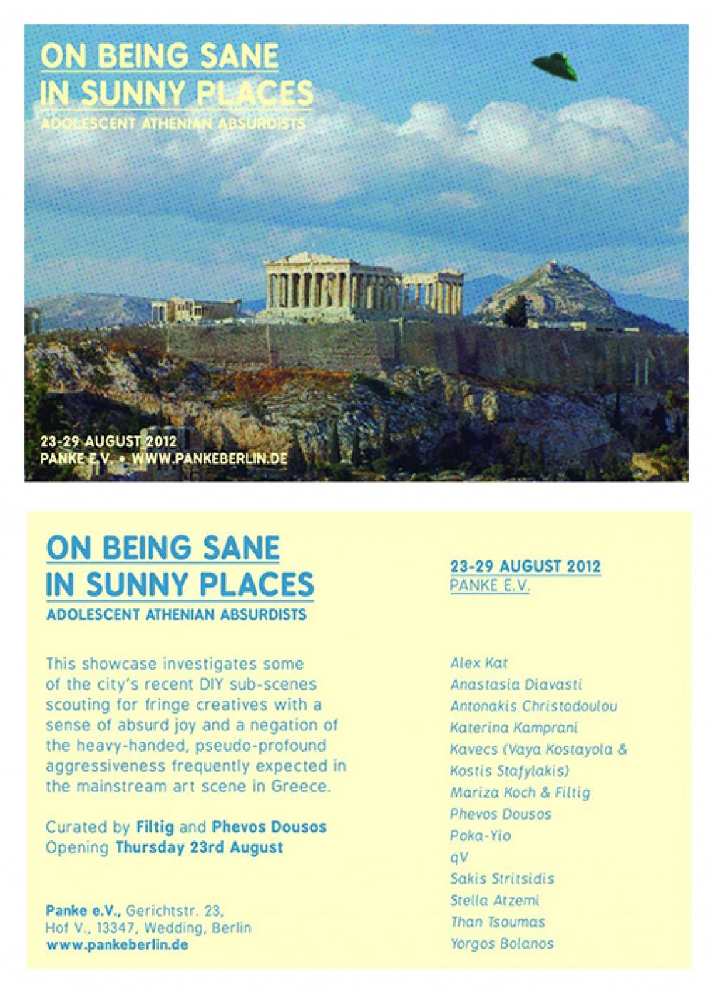 On being sane in sunny places